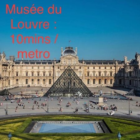 Studio 10 Mins Walk Eiffel Tower, Paris 16 Exteriör bild
